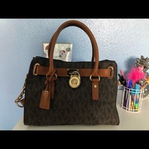 Michael Kors Hamilton Logo Purse
